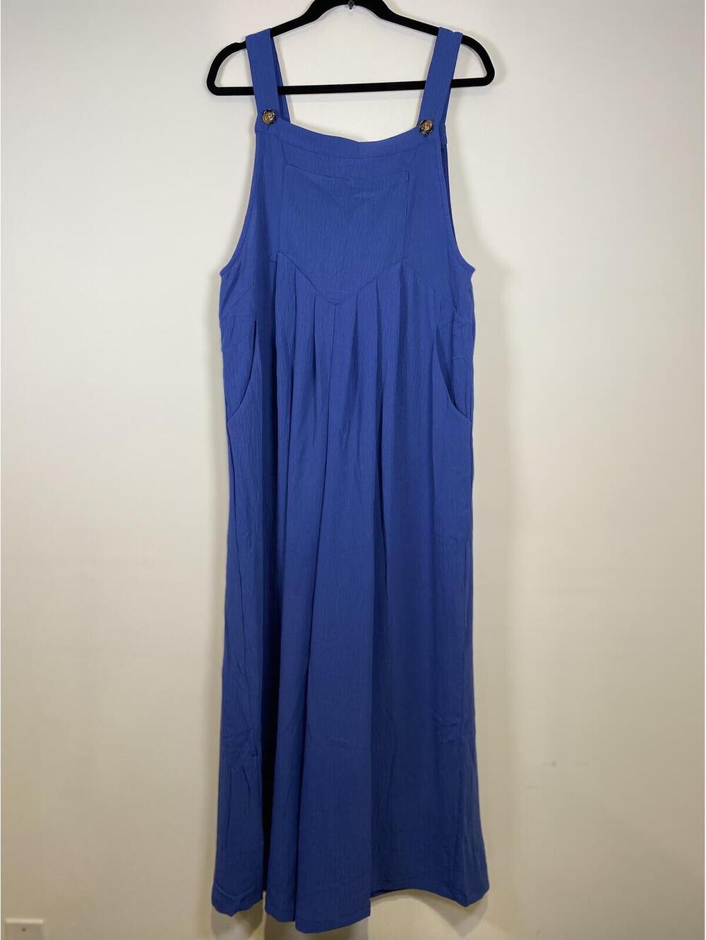 Dokotoo NWT Blue Jumpsuit with Adjustable Straps Size XL